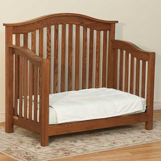 Arched Mission Crib - snyders.furniture