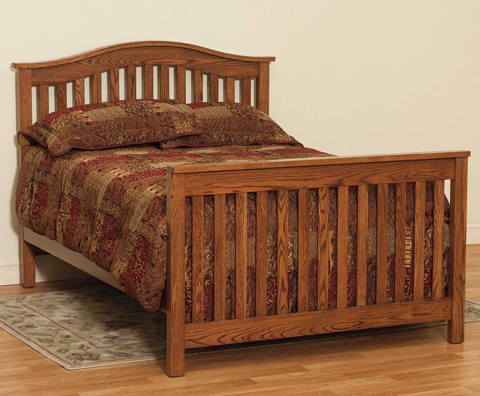Arched Mission Crib - snyders.furniture