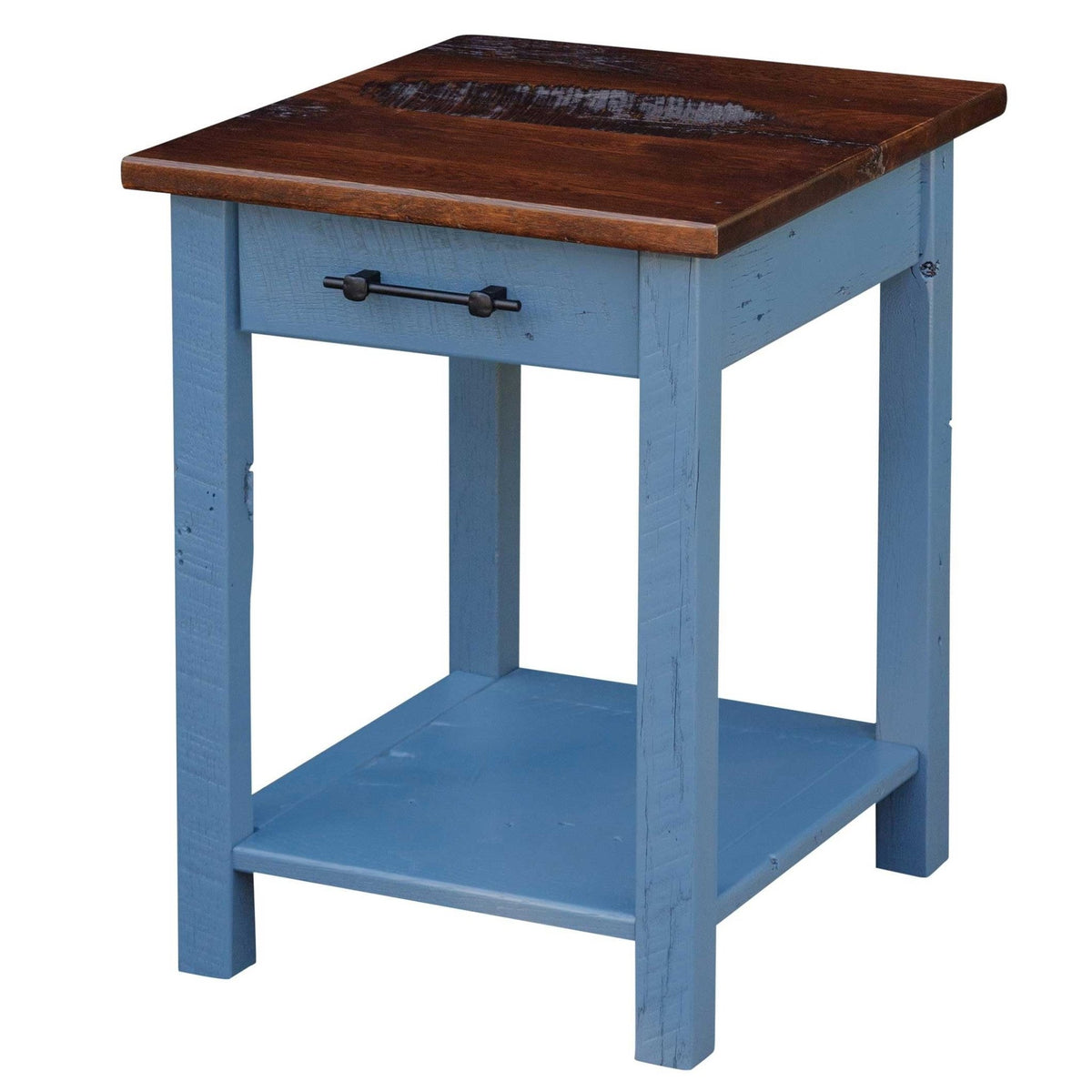 Artesia Barnwood End Table - snyders.furniture