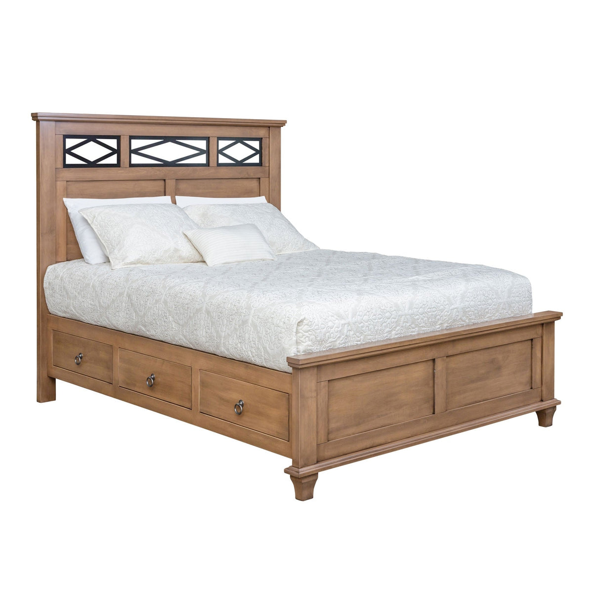 Avignon Iron Storage Bed - snyders.furniture