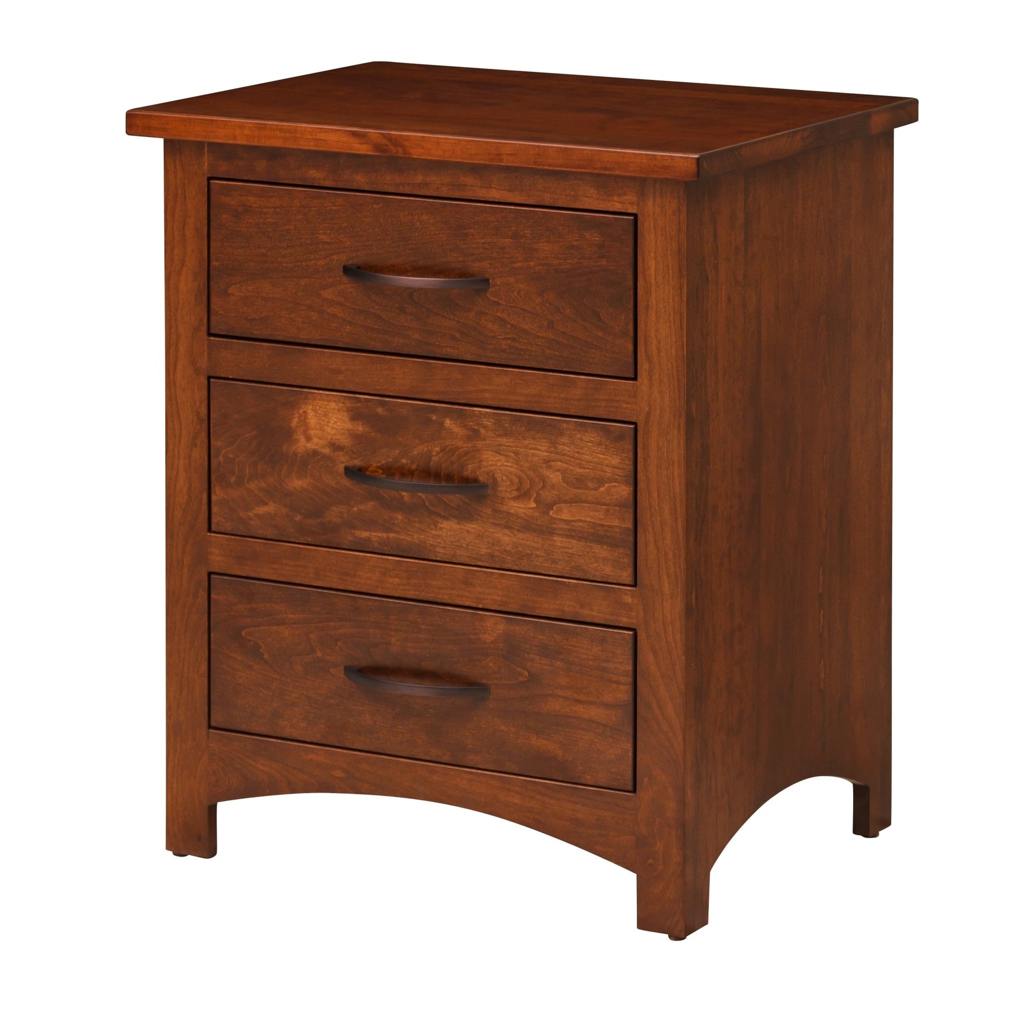 Amish Avondale 3-drawer Nightstand - snyders.furniture