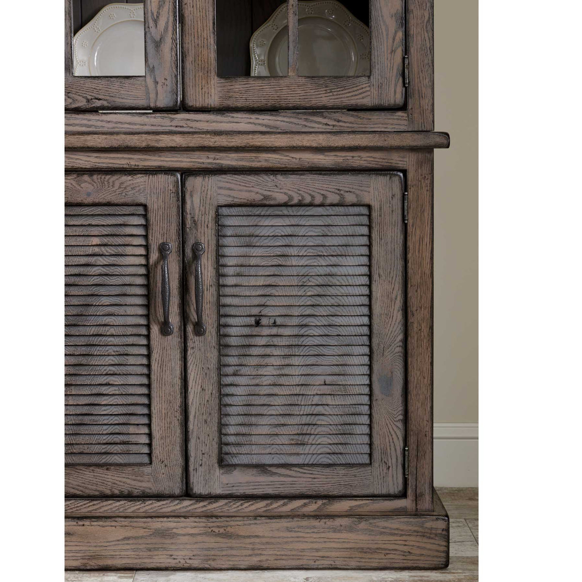 Baldwin Amish Solid Wood 2-Door Hutch - snyders.furniture