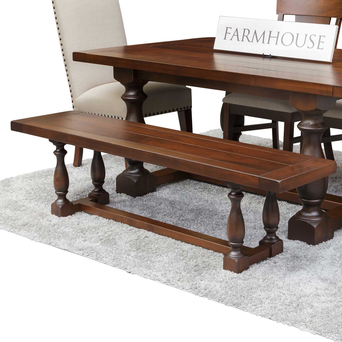 Baldwin Amish Solid Wood Dining Bench - snyders.furniture