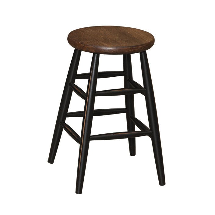 Bar Stool with Scooped Seat - snyders.furniture
