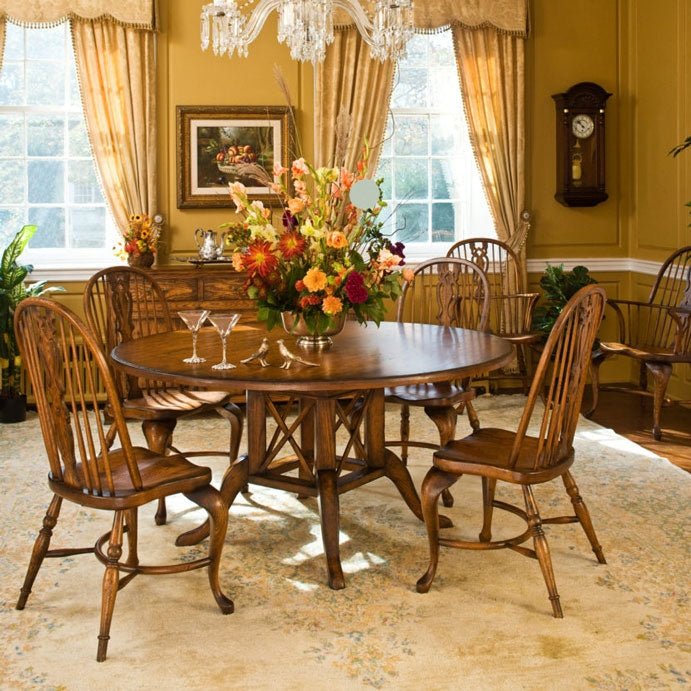 Birdcage Pedestal Table - snyders.furniture