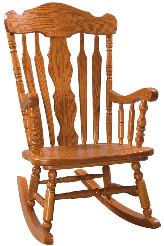 Country Lane Solid Wood Amish Rocking Chair - snyders.furniture