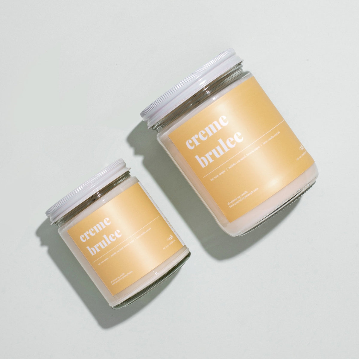 Creme Brulee Soy Candle - Petite - snyders.furniture