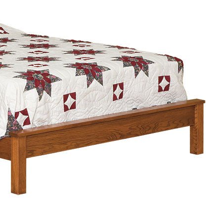 Eden Amish Raised Panel Bed - snyders.furniture