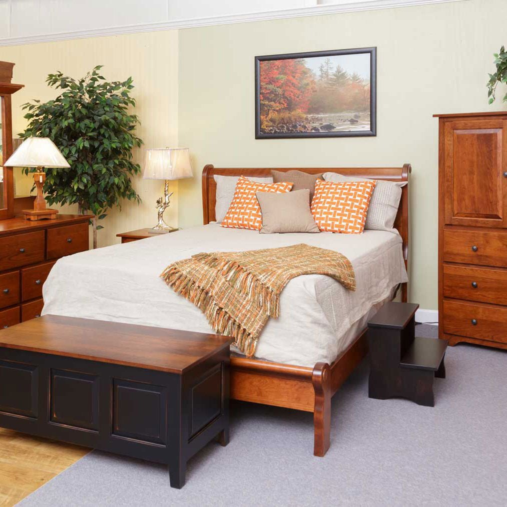 Eden Amish Sleigh Bed - snyders.furniture