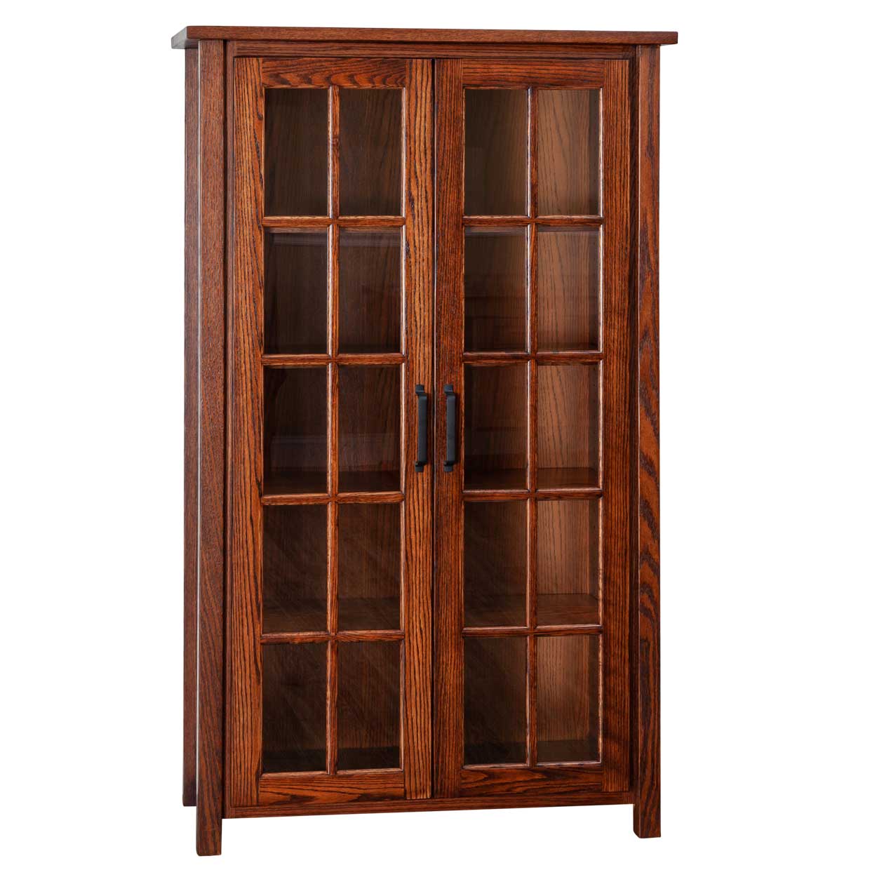 Eshton 5ft Bookcase with Doors - snyders.furniture