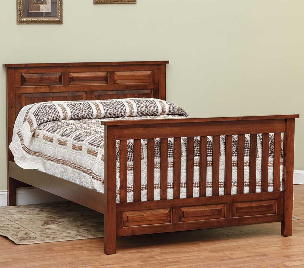 Expecting Parents Starter Kit - Princeton Amish 4 in 1 Convertible Baby Crib 4 Pc Set - snyders.furniture