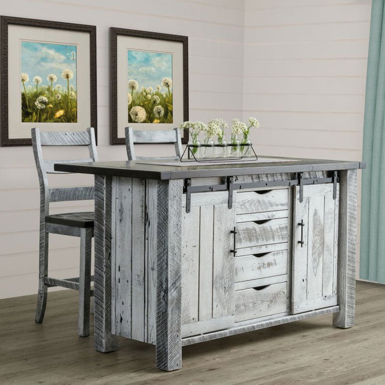 Farmhouse Barnwood Island - snyders.furniture