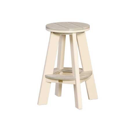 Great Bay Amish Poly Patio Stool - snyders.furniture