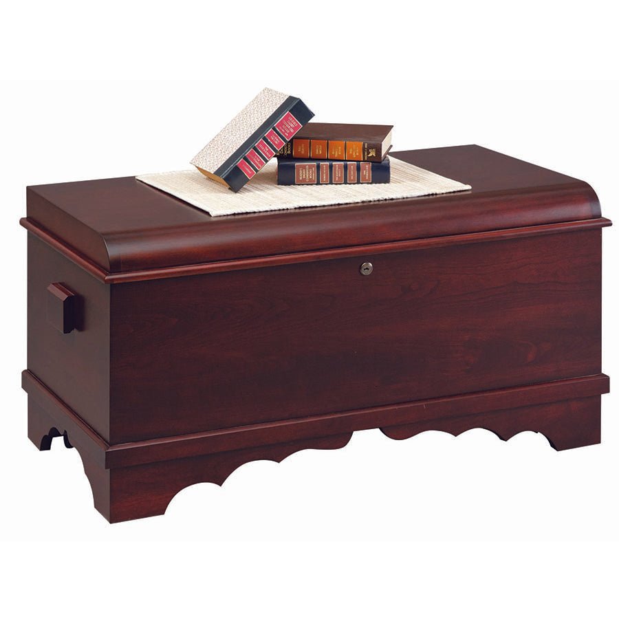 Harmony Small Waterfall Chest - Cherry - snyders.furniture