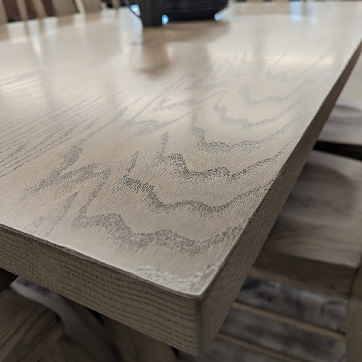 Harvest Star Amish Trestle 7pc Dining Set - Buy as Shown - snyders.furniture