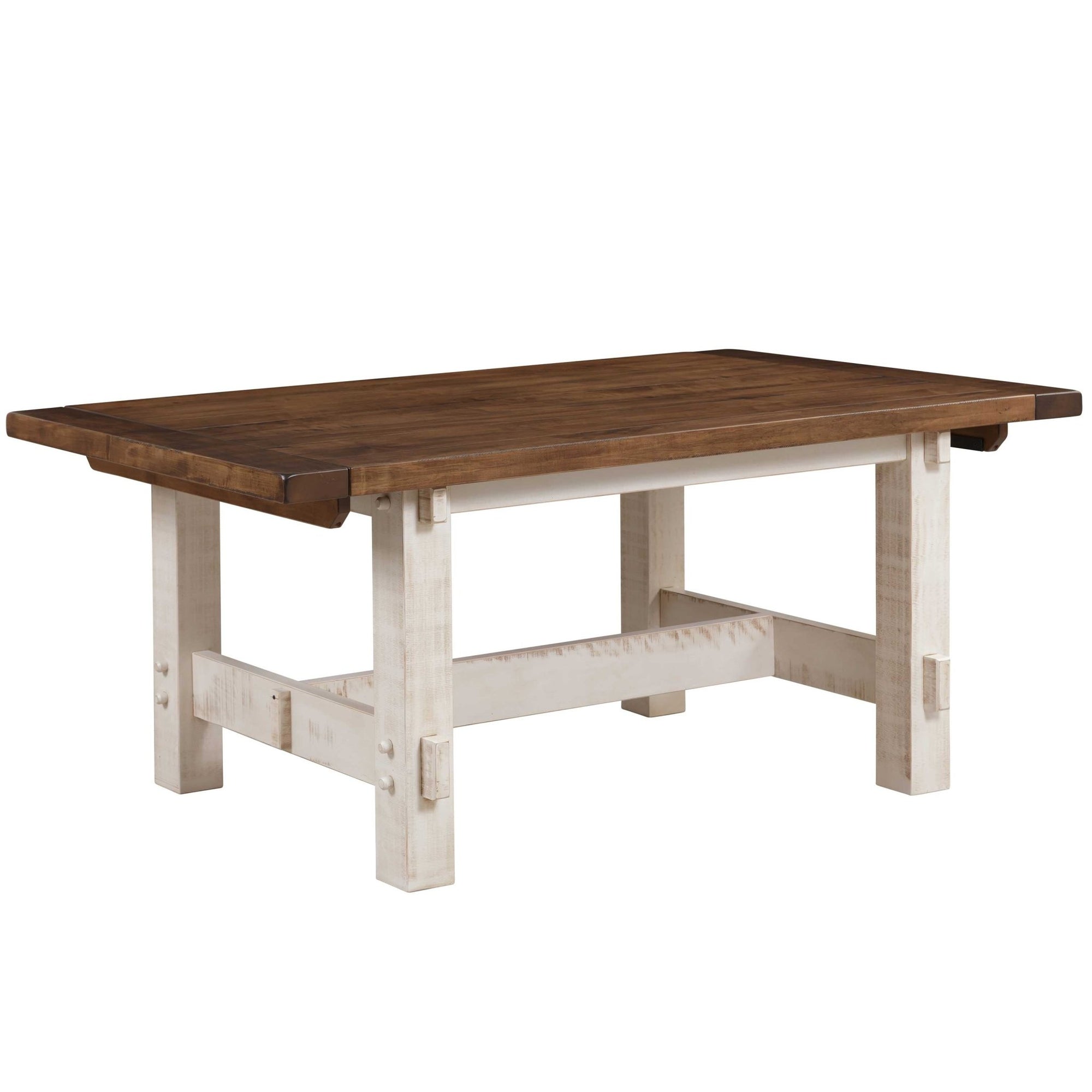 Amish Houston Trestle Dining Table - snyders.furniture