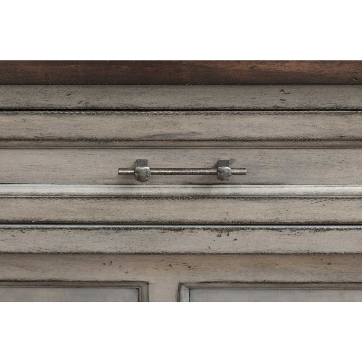 Hudson Amish Solid Wood Sliding Glass Door Server - snyders.furniture
