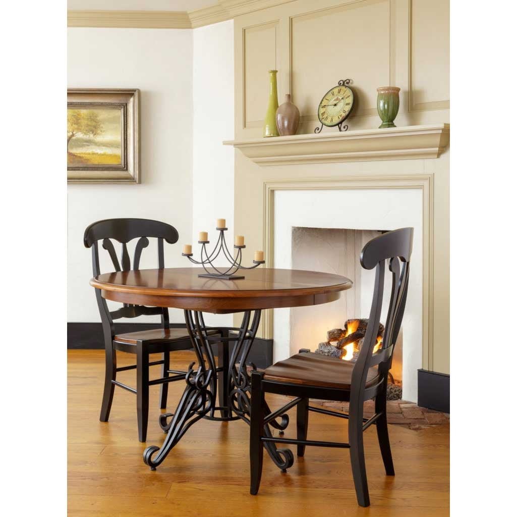 Iron Pedestal Table - snyders.furniture