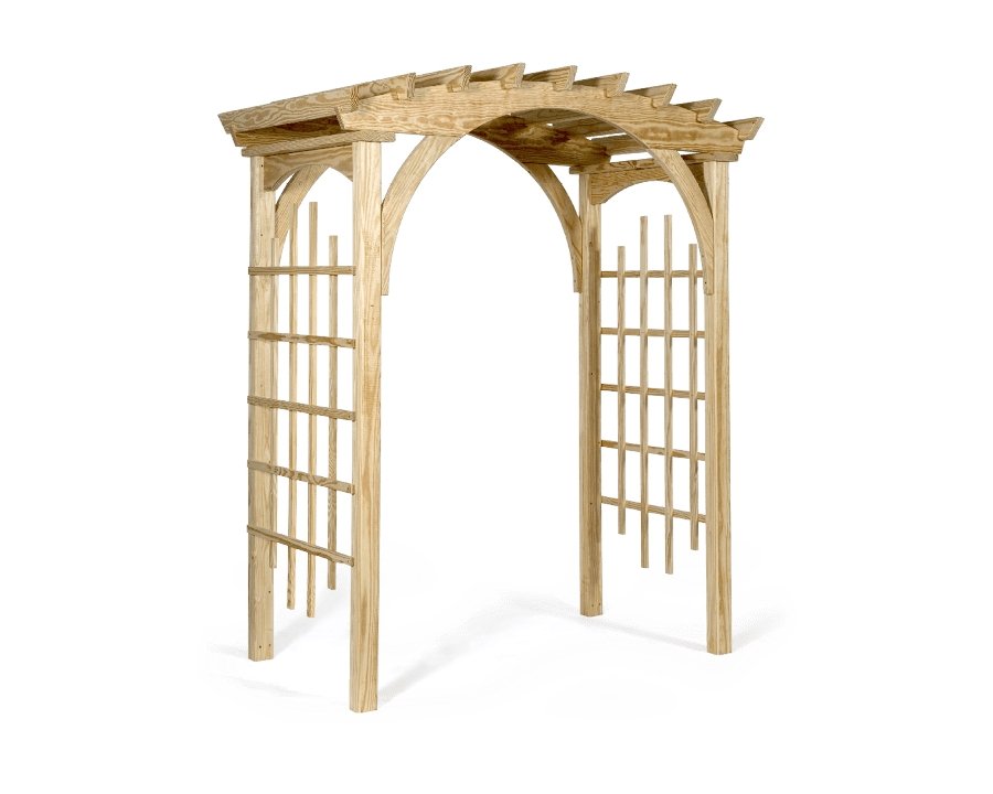 Large Roman Arch Arbor - snyders.furniture