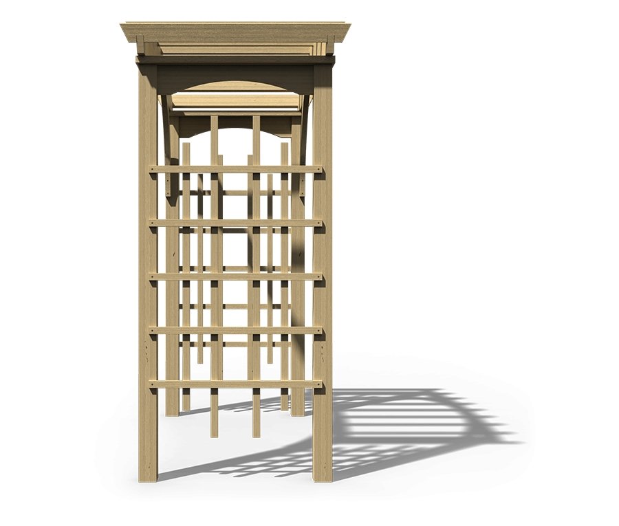 Large Roman Arch Arbor - snyders.furniture