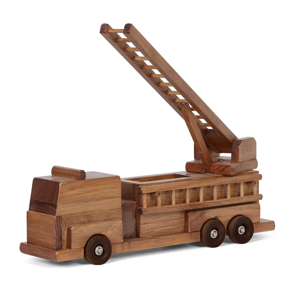 Large Wooden Firetruck - snyders.furniture