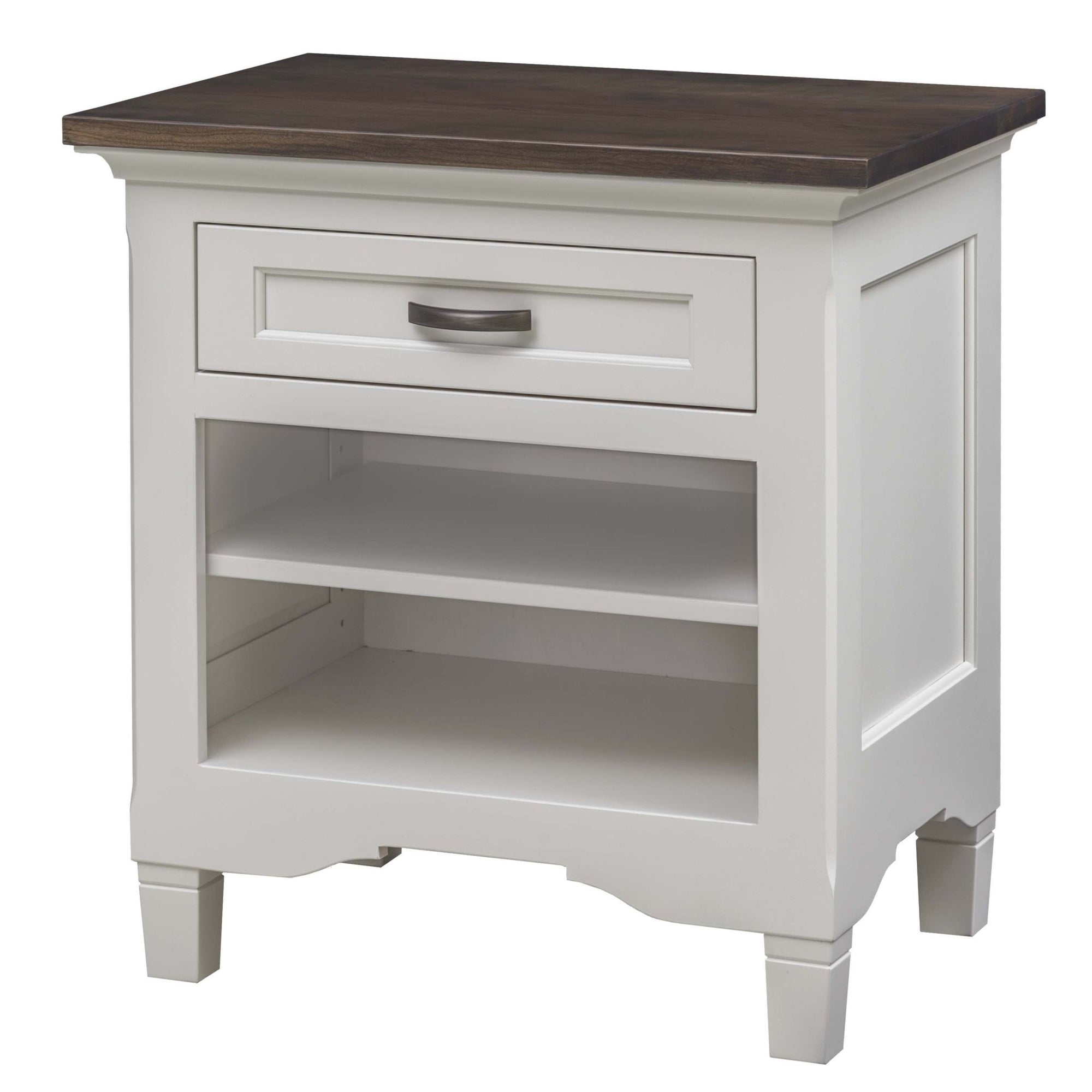Lexington 1-Drawer Nightstand w/ Open Shelf - snyders.furniture