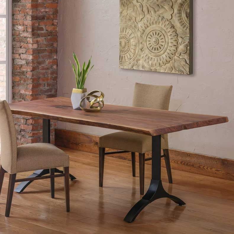 Litho Live Edge Table Base - snyders.furniture