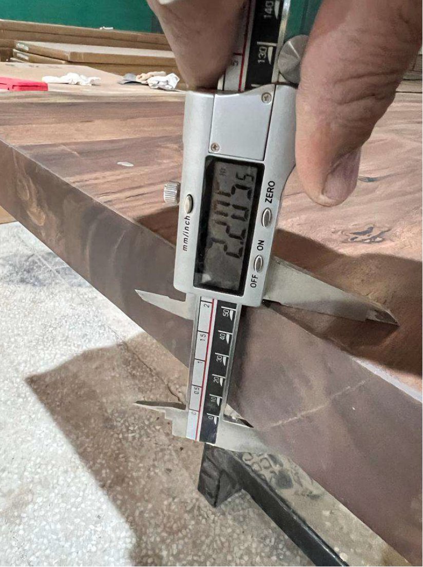 Malcolm Acacia 72" Live Edge Dining Table - Natural + Gray - snyders.furniture