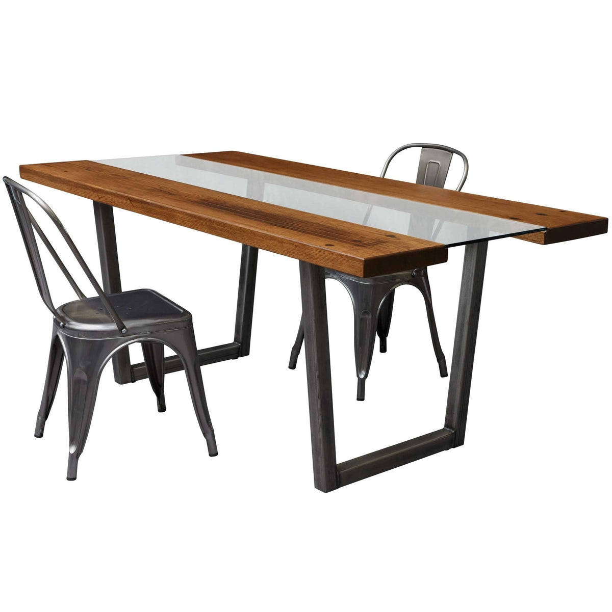 Metro Glass Dining Table - snyders.furniture
