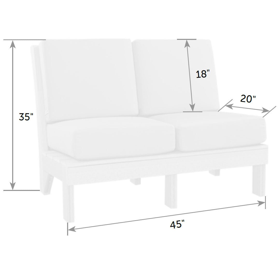 Mission Poly Sectional - snyders.furniture