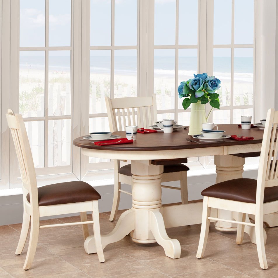 Nantucket Double Pedestal Table - snyders.furniture