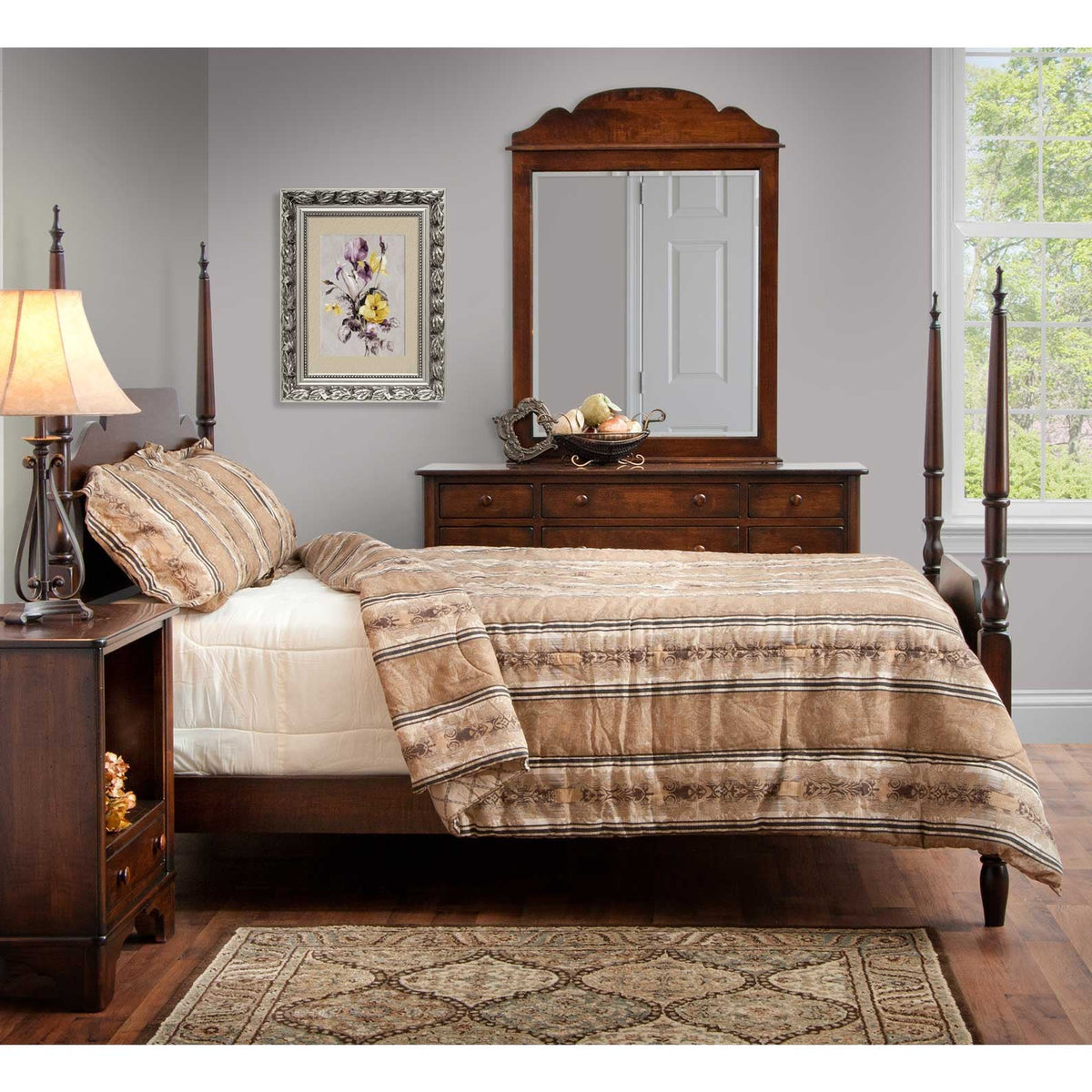 New Amsterdam Arch Top Poster Bed - snyders.furniture