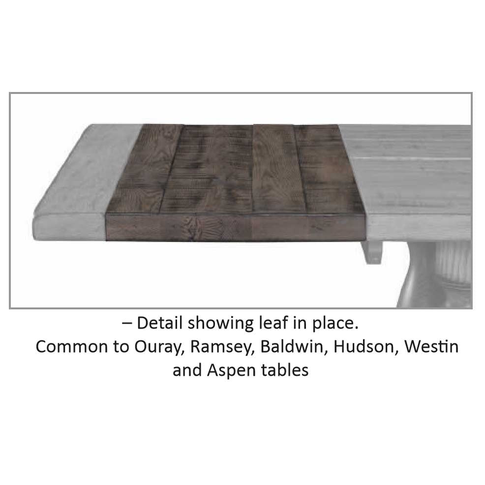 Pierre Amish Iron Table - snyders.furniture
