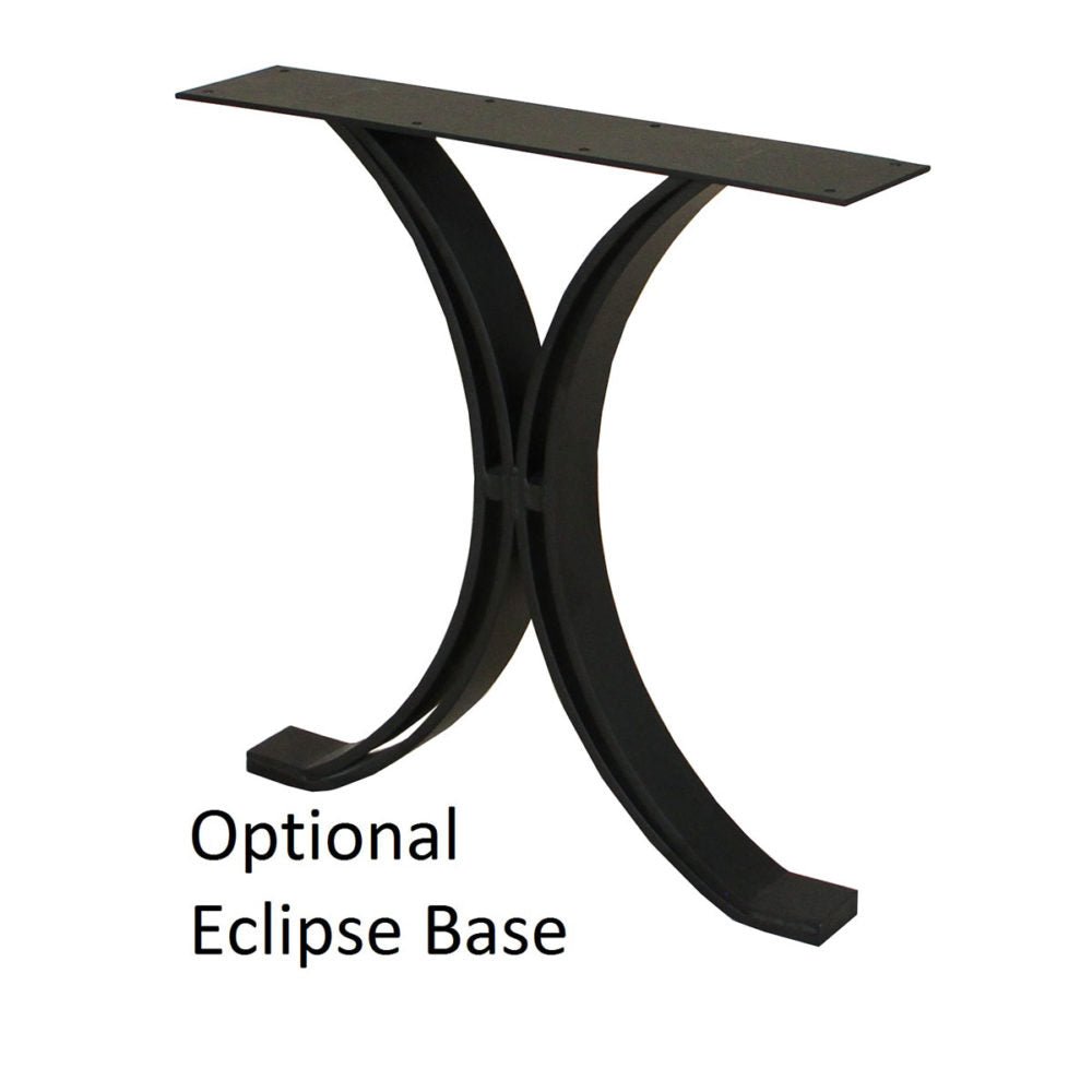 Quebec Live Edge Trestle Table - snyders.furniture