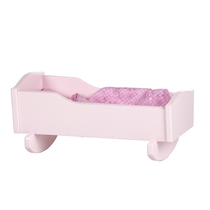 Rebekah's Wooden Doll Cradle - snyders.furniture
