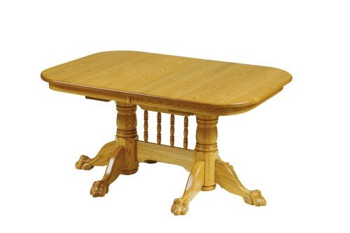Rockford Double Pedestal Table - snyders.furniture