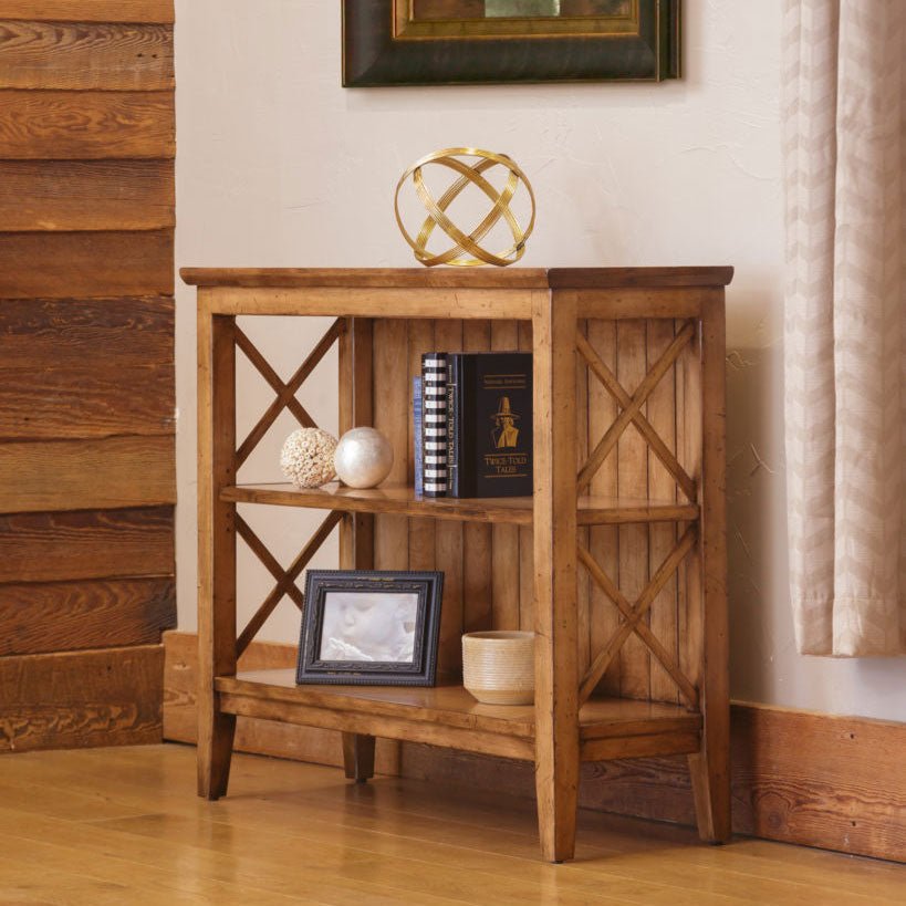 Saltire Low Bookcase - snyders.furniture