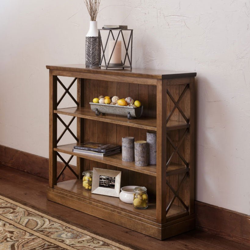 Saltire Medium Bookcase - snyders.furniture