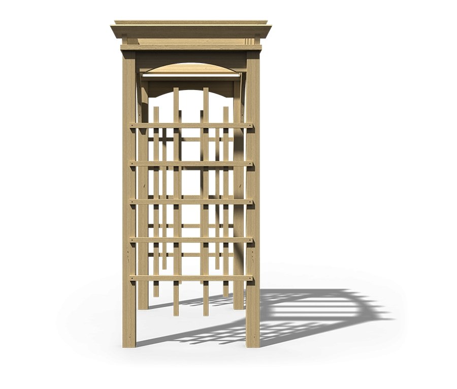 Small Roman Arch Arbor - snyders.furniture
