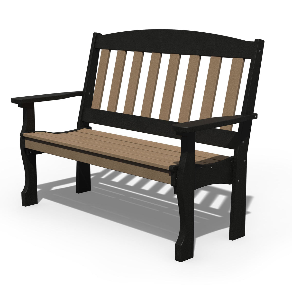 Spanish Garden 4ft Bench - Quick Ship - snyders.furniture