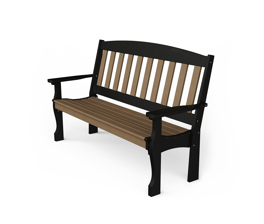 Spanish Garden 5ft Bench - Quick Ship - snyders.furniture