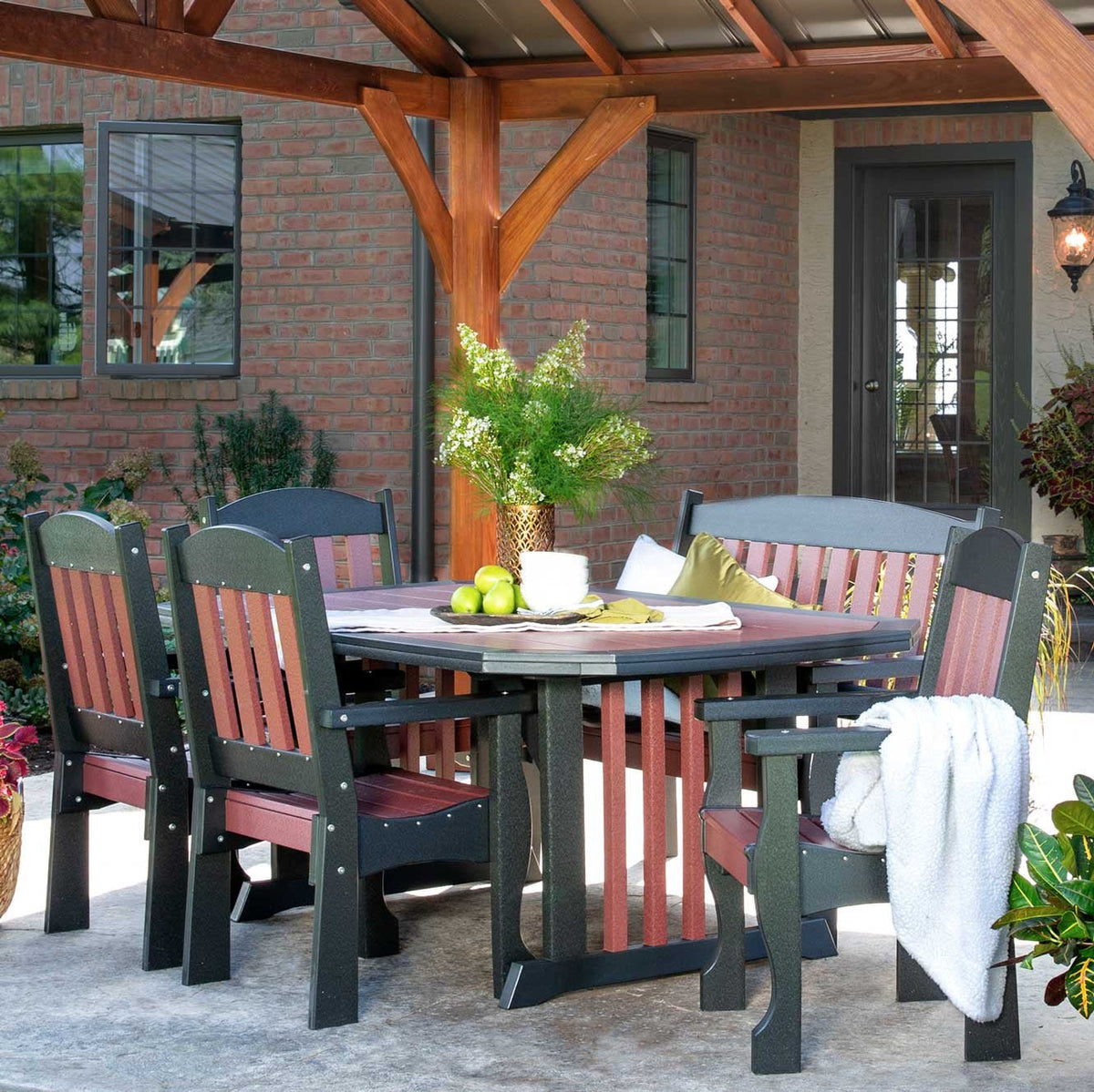 Spanish Garden 7pc Dining Set - snyders.furniture