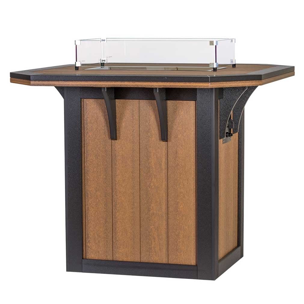 Summerside Square Fire Bar Table - snyders.furniture
