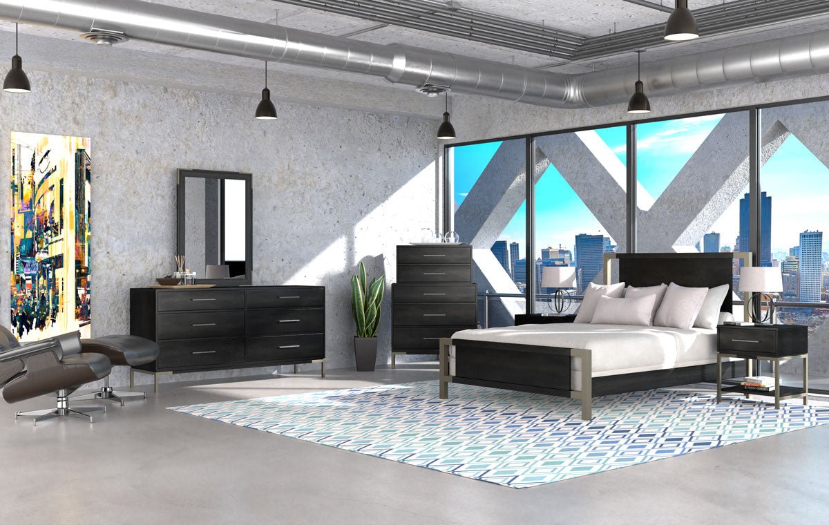 Tribeca Bed - Quickship - snyders.furniture