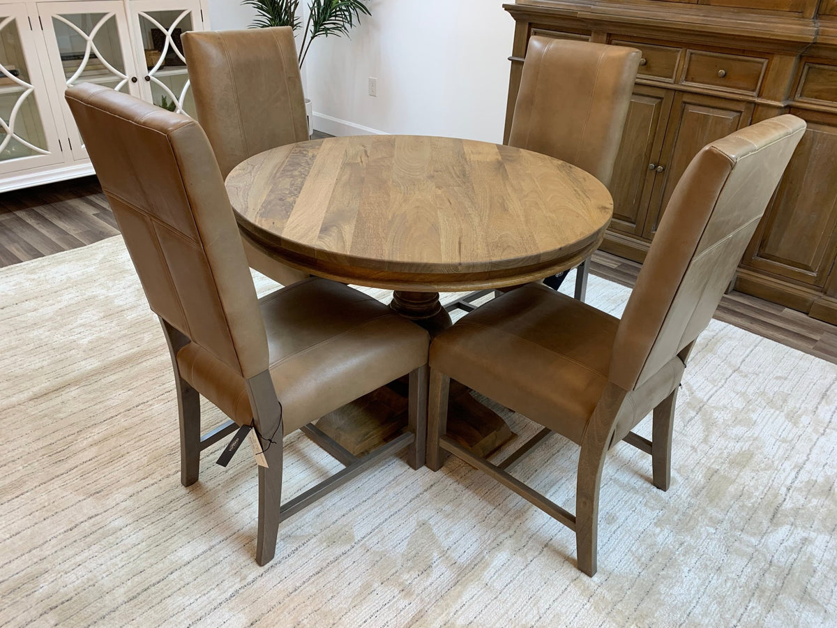 Weston 42&quot; Round Dining Table - Natural - snyders.furniture