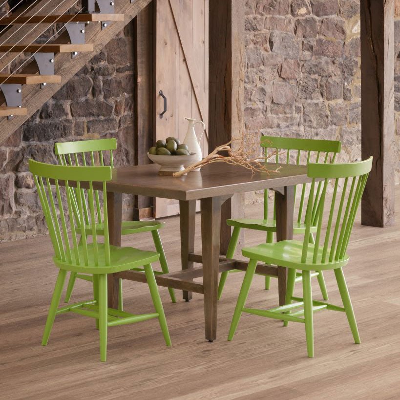 Wheaton Amish Farm Trestle Table - snyders.furniture