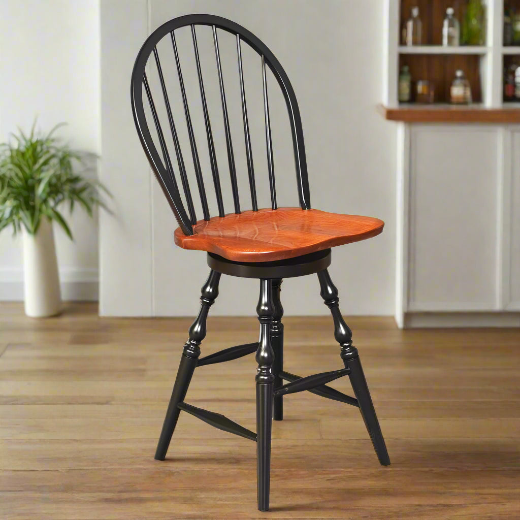 Winthrop Swivel Stool - snyders.furniture