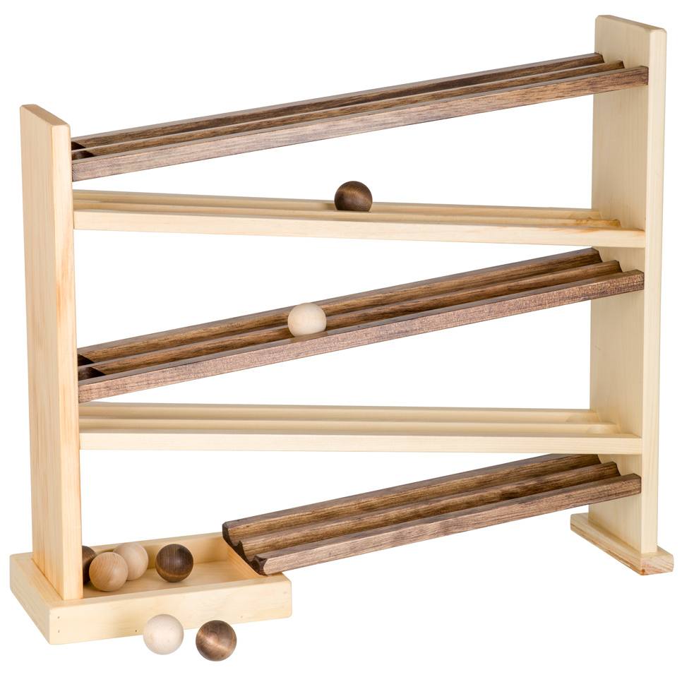 Wooden Ball Roller Racetrack - snyders.furniture