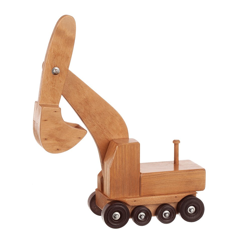 Wooden Excavator Toy - snyders.furniture