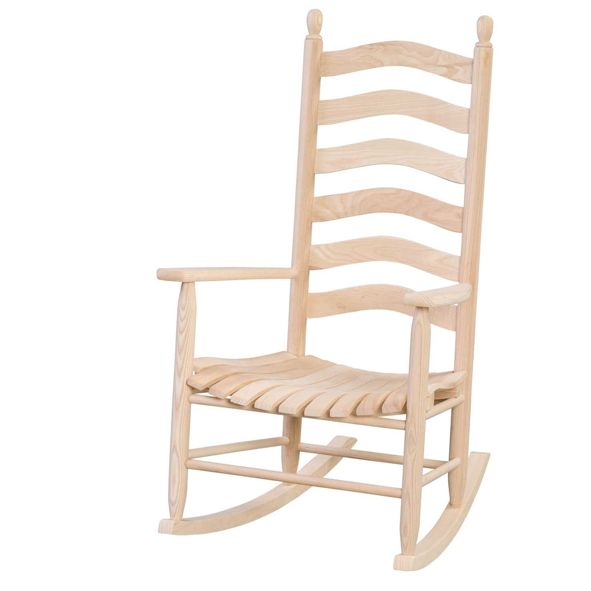 Wooden Ladderback Rocker - snyders.furniture